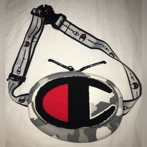 Champion Waist-bag/Fanny Pack Camo Medium Grey White